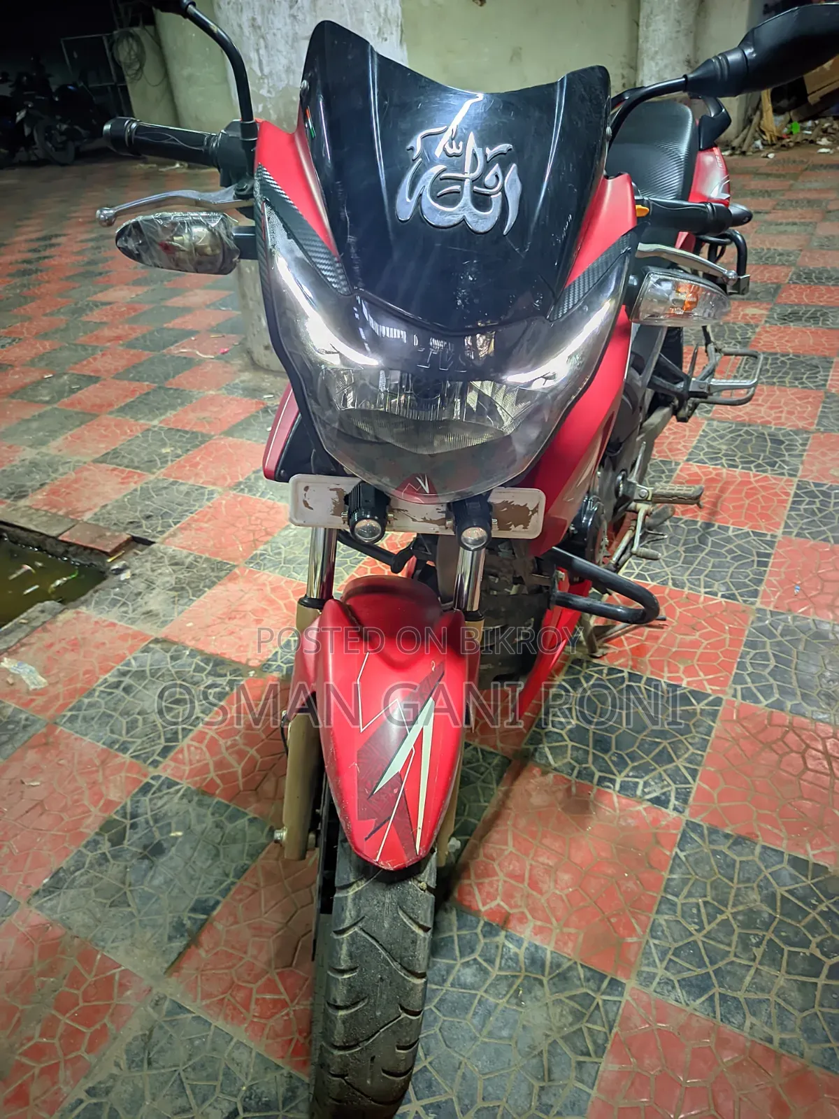 New TVS Apache RTR 160 2V ABS 2025 Red