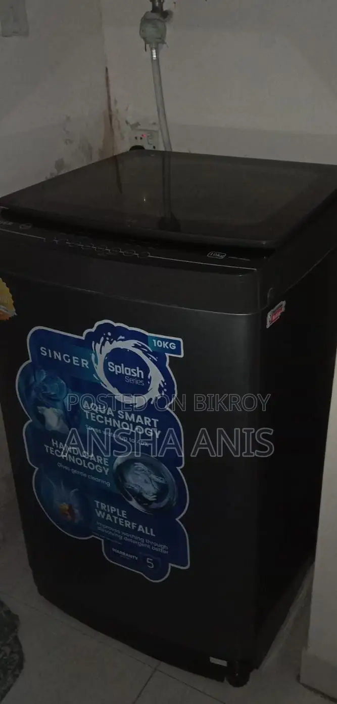 Singer Splash Series 10 KG Top Load Washing Machine.