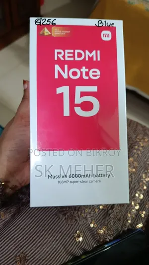 New Xiaomi Redmi Note 15 256 GB Red
