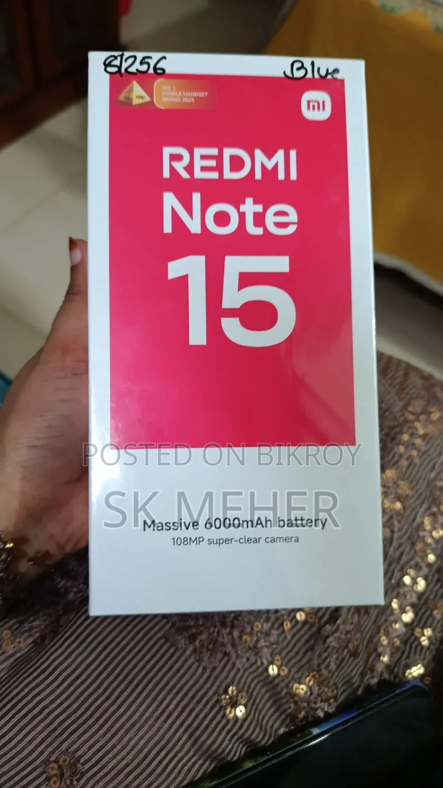 New Xiaomi Redmi Note 15 256 GB Red