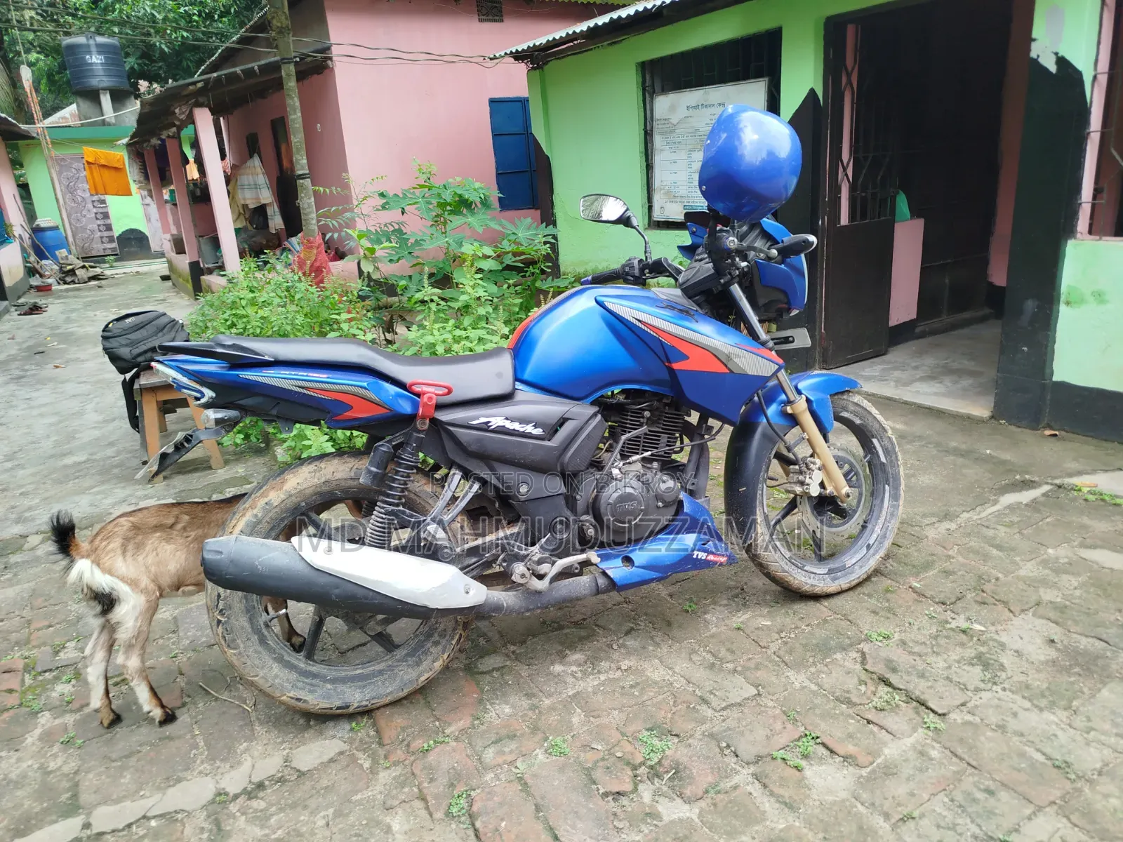 TVS Apache RTR 160 2V 2017 Blue
