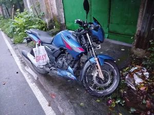 TVS Apache RTR 160 2V 2017 Blue