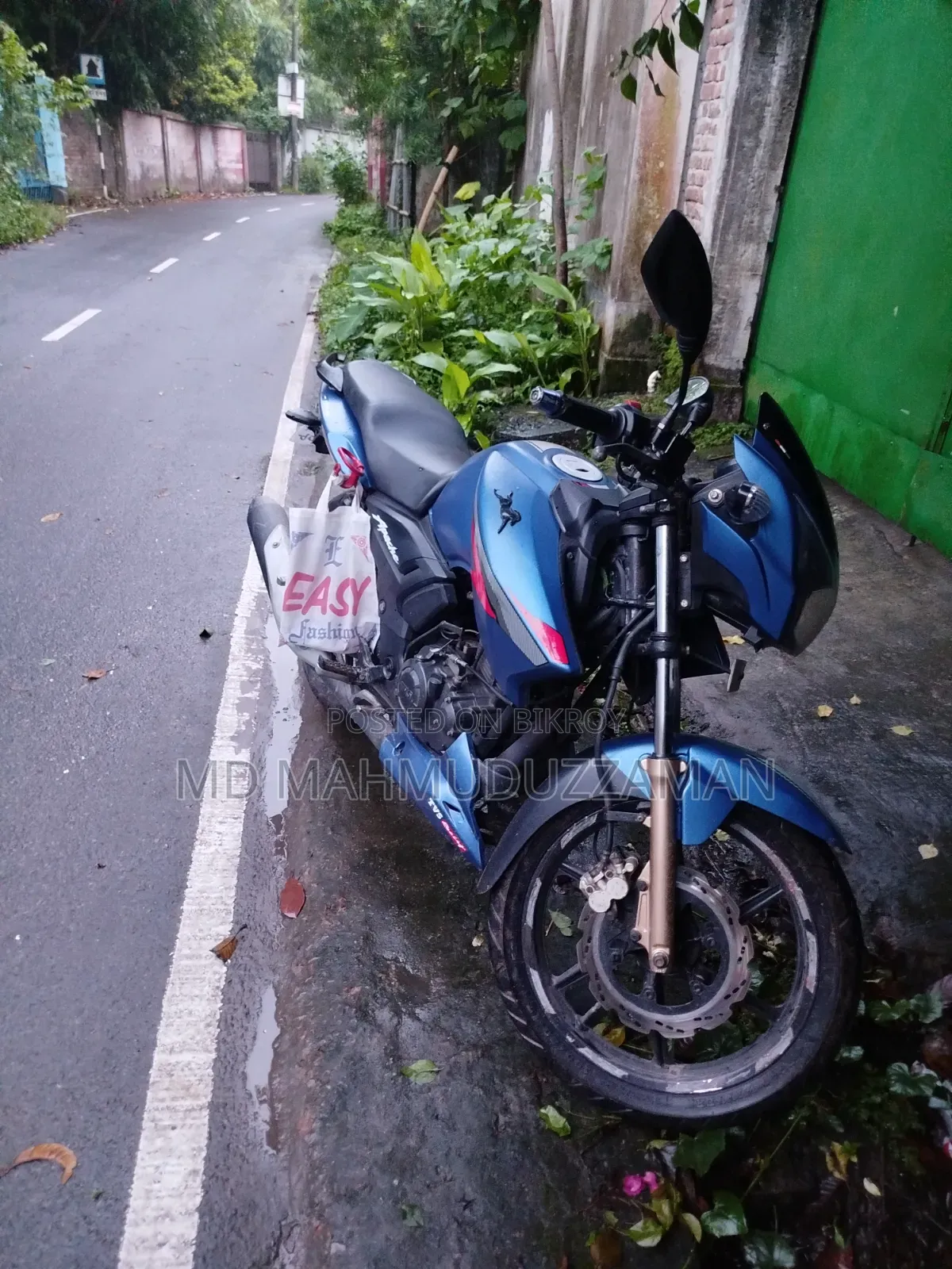 TVS Apache RTR 160 2V 2017 Blue