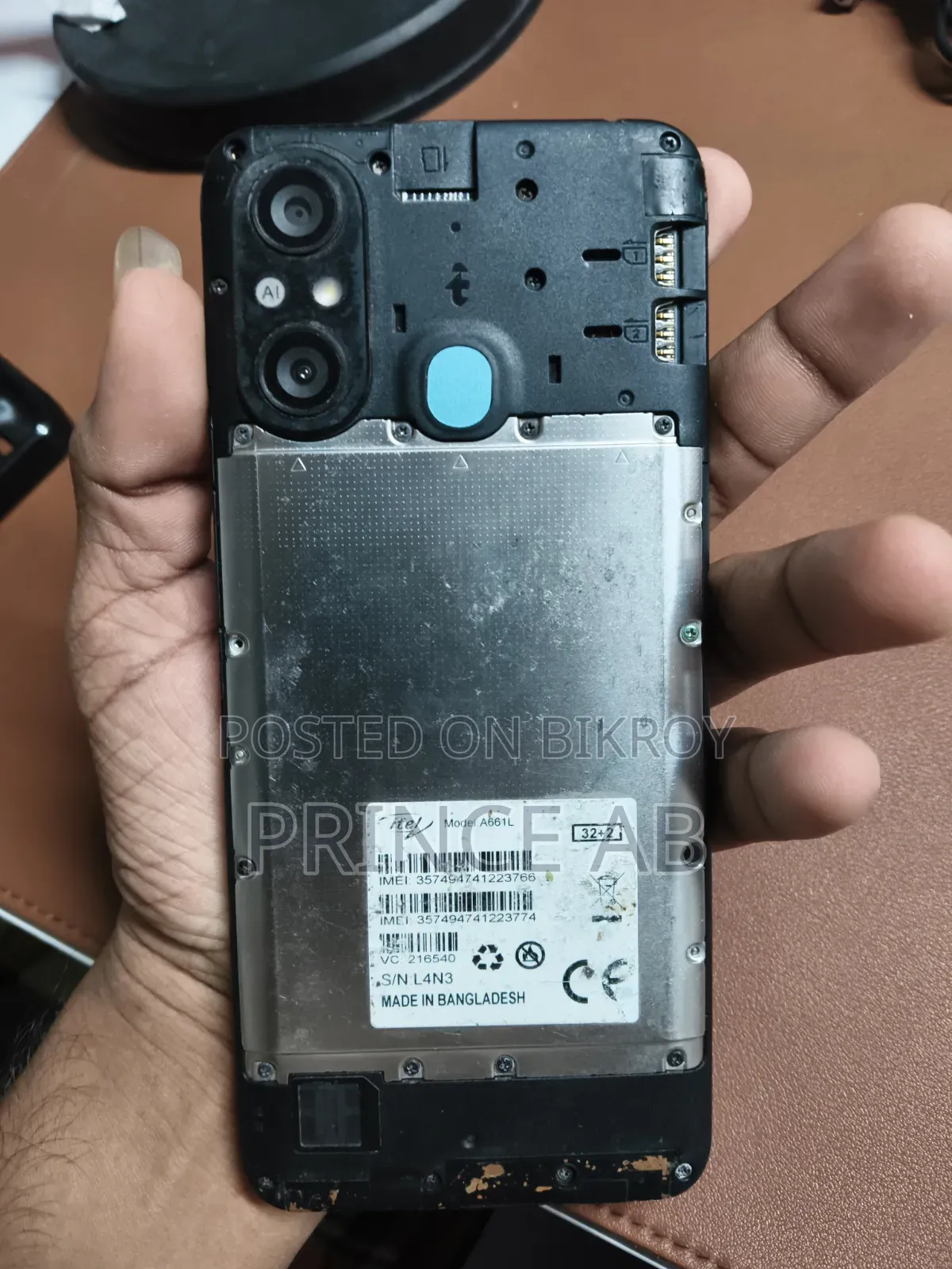 Itel A49 Play 32 GB Blue