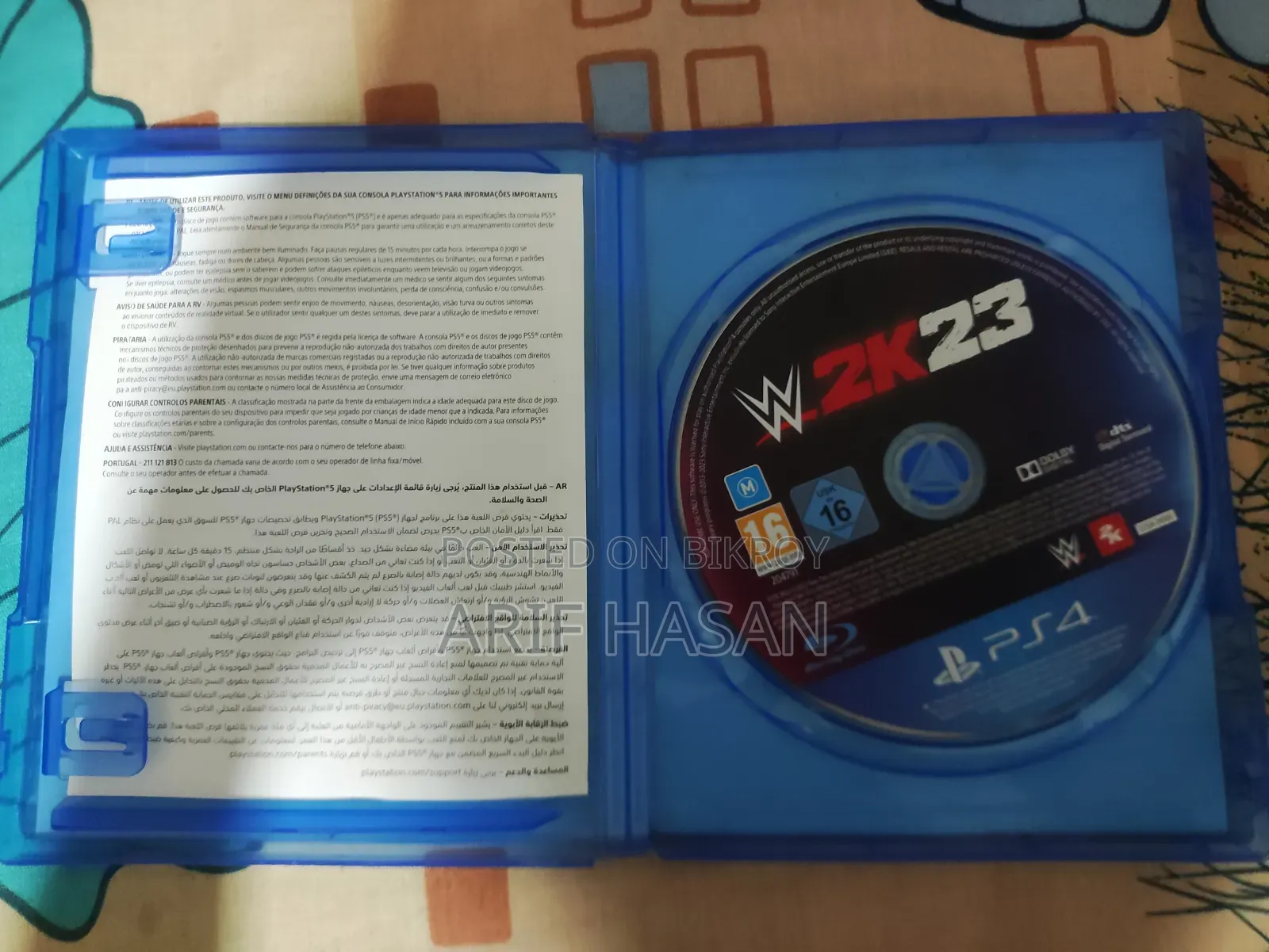 Wwe 23 (Disc), Fc 25(digital), Mortal Kombat 11(digital)