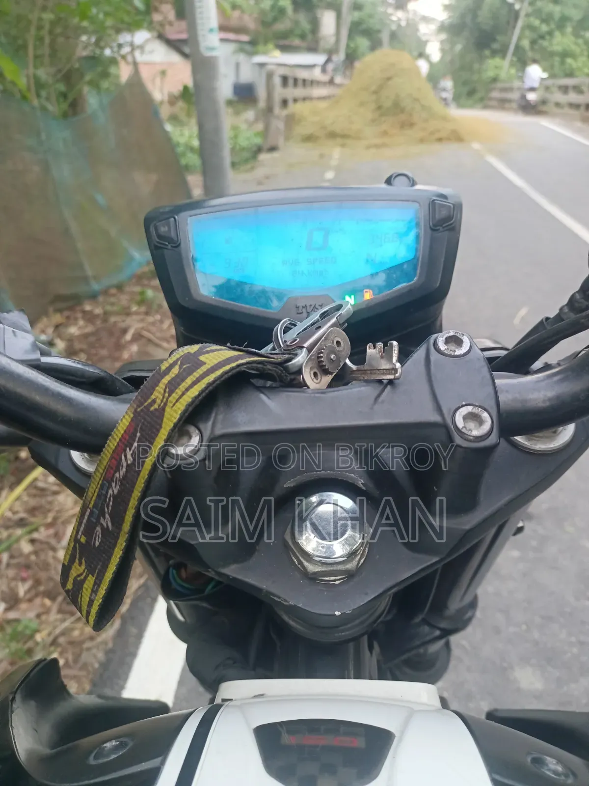 TVS Apache 160 4V 2019 Black