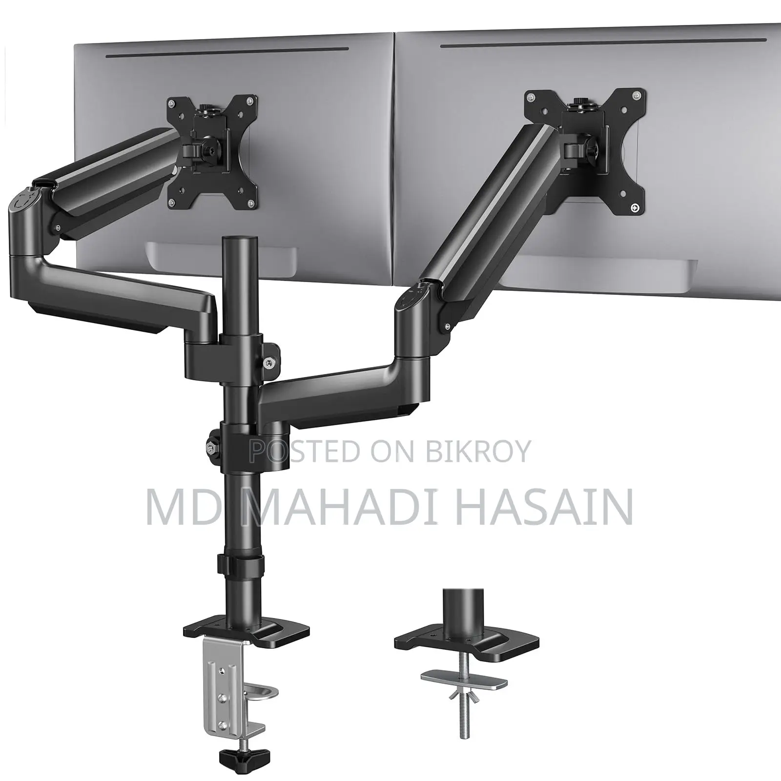 Dual Monitor Arms Desk Mount for Sale