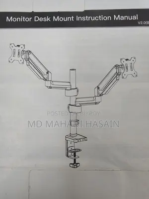 Dual Monitor Arms Desk Mount for Sale