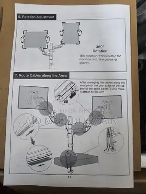 Dual Monitor Arms Desk Mount for Sale