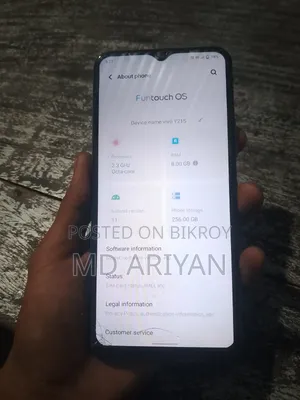 Vivo Y21 128 GB Blue