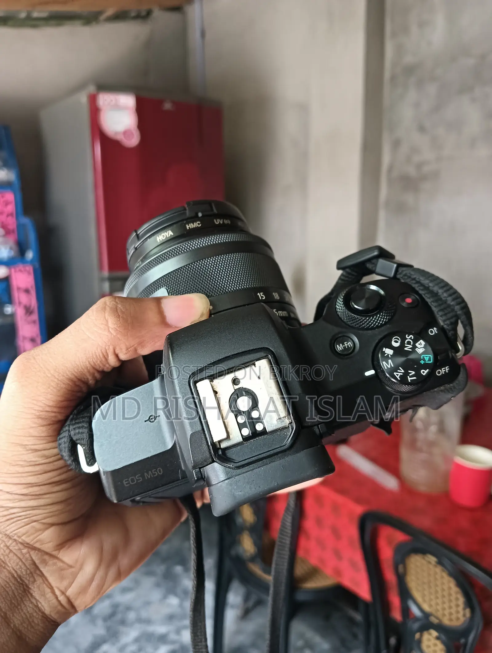 Canon M50 With Kit Lens and Prime Lens