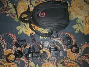 Canon M50 With Kit Lens and Prime Lens