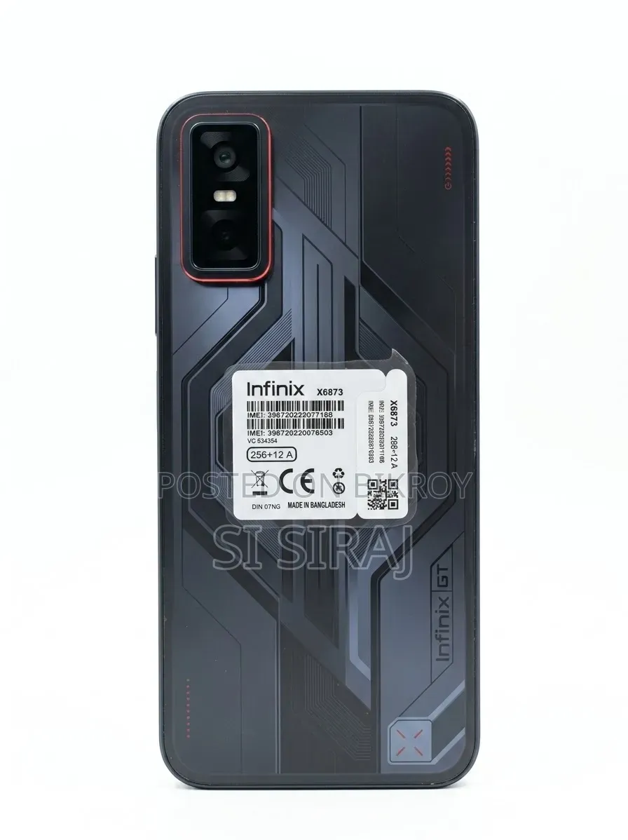 Infinix GT 30 Pro 256 GB Black