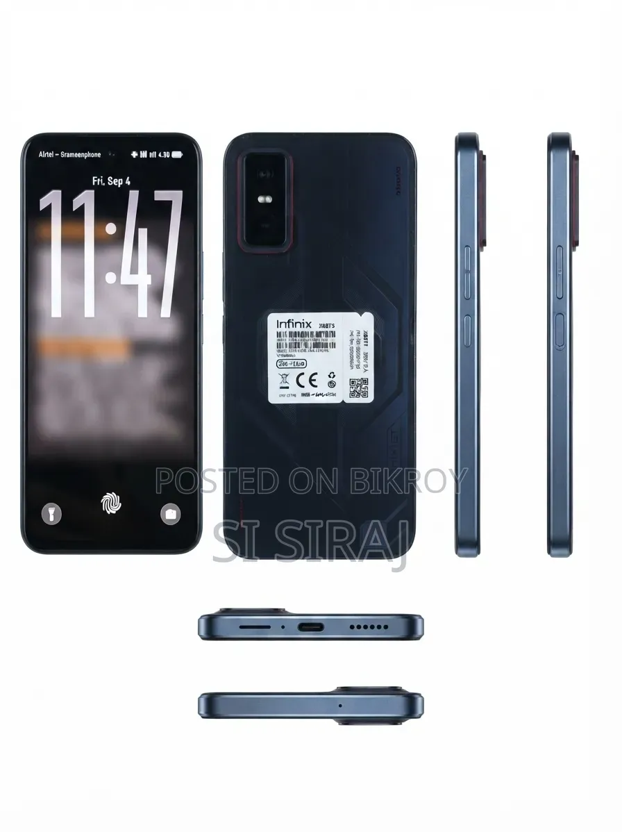 Infinix GT 30 Pro 256 GB Black