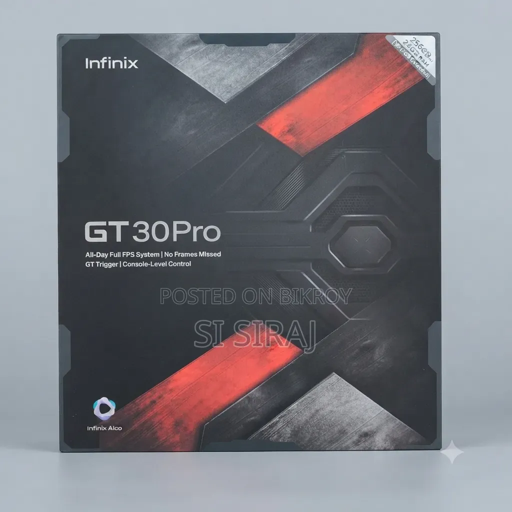 Infinix GT 30 Pro 256 GB Black