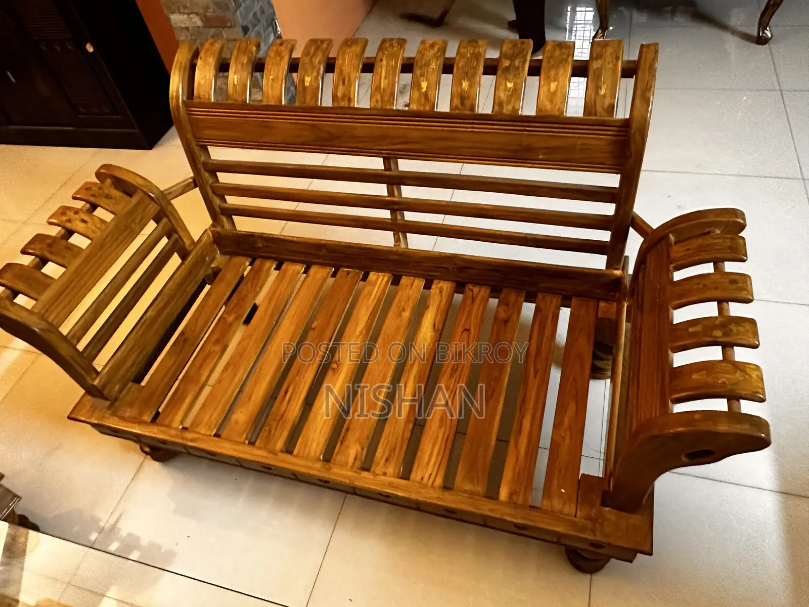 New Teak Wood Sofa