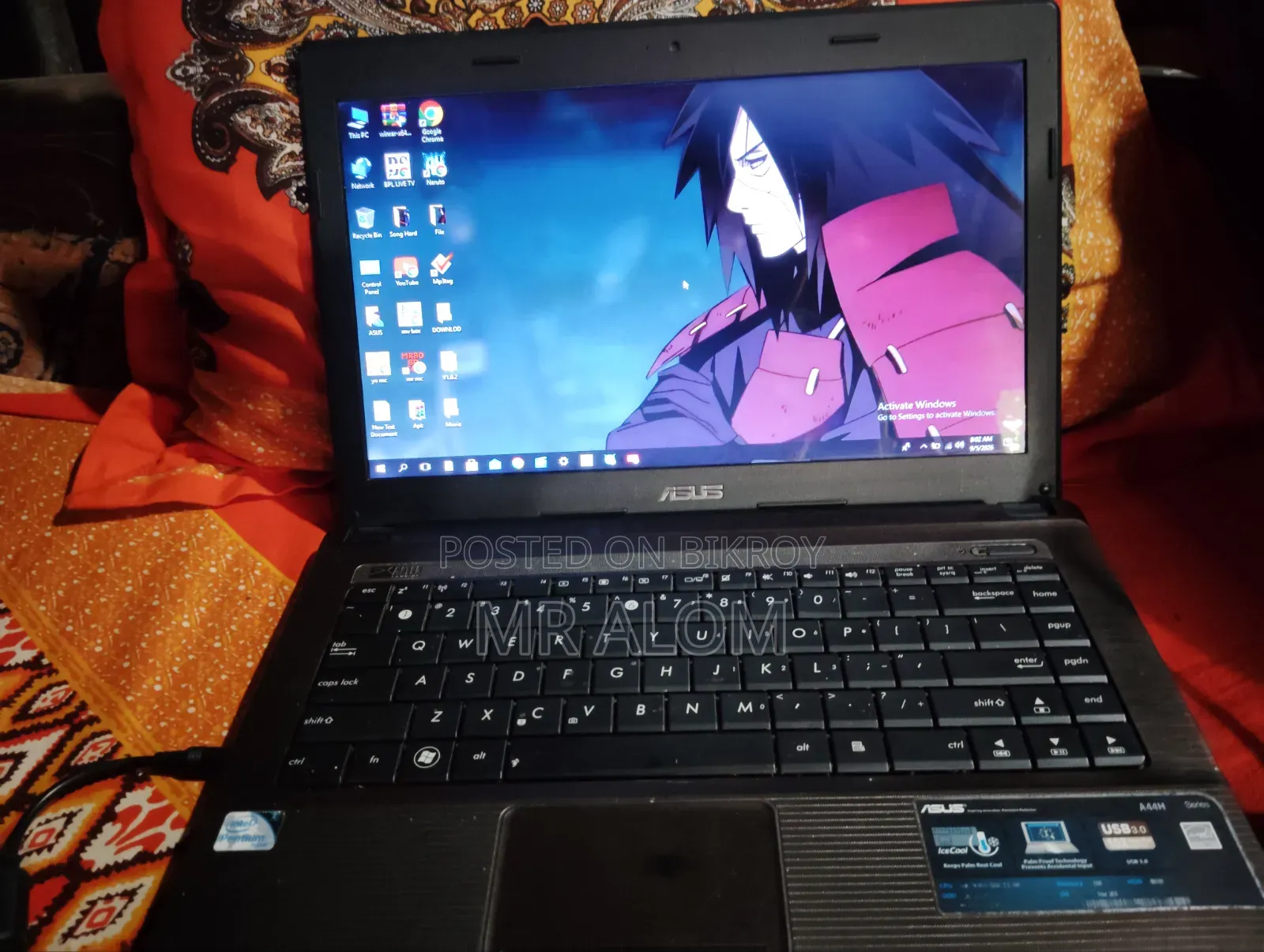 Laptop Asus 2GB Intel Pentium HDD 500GB