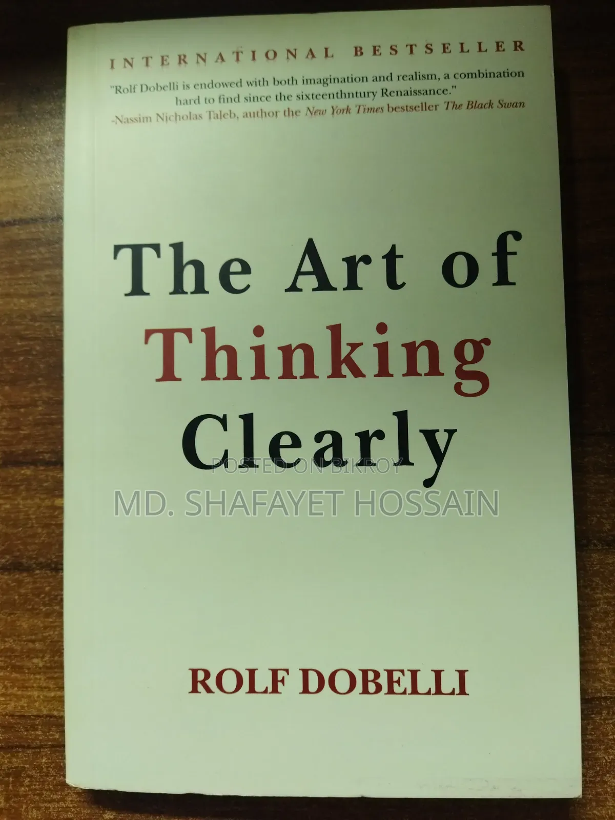 The Art of Thinking Clearly