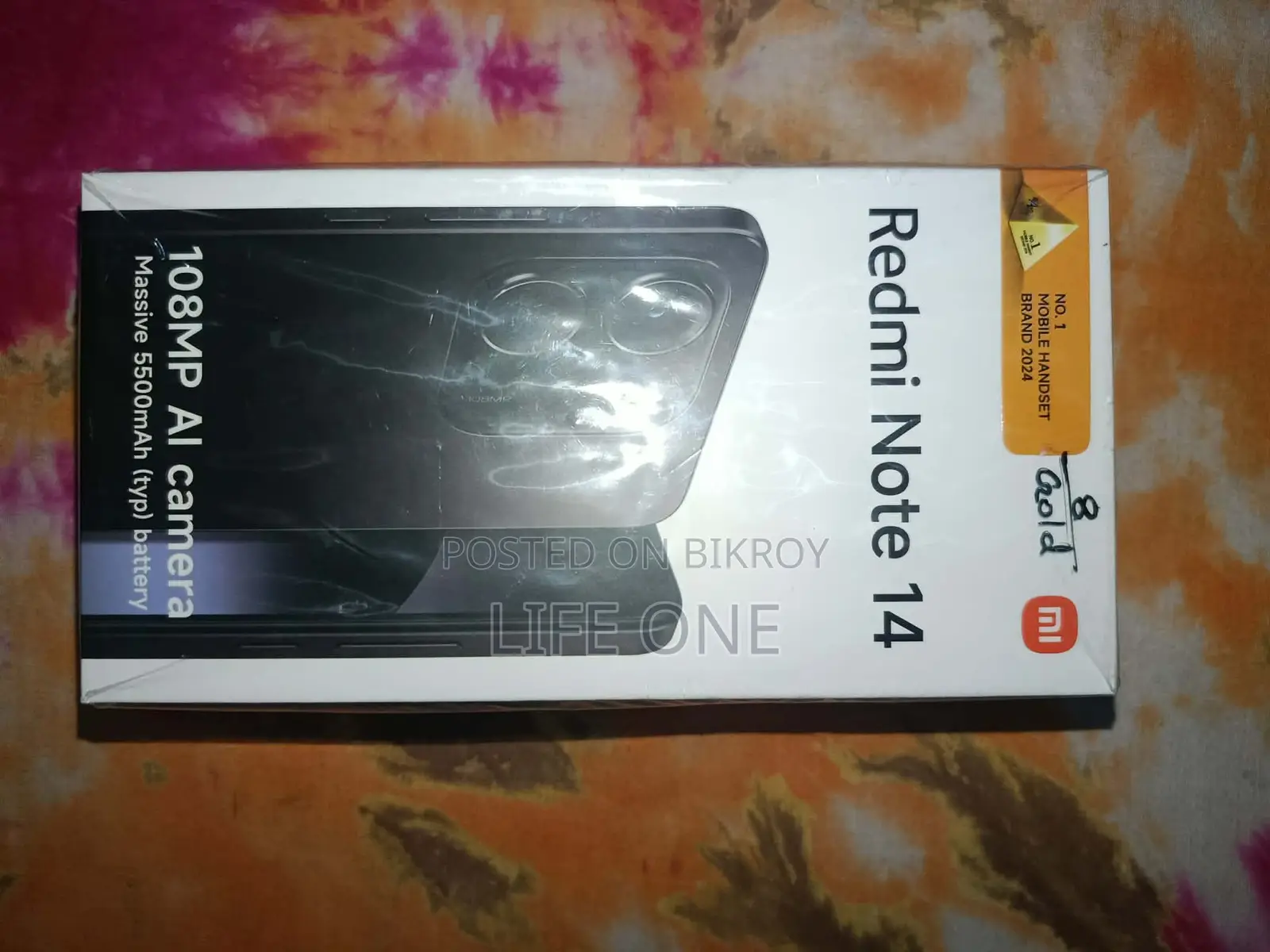 New Xiaomi Redmi Note 14 5G 256 GB Gold