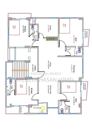 4bdrm Apartment in Basundhara for Sale