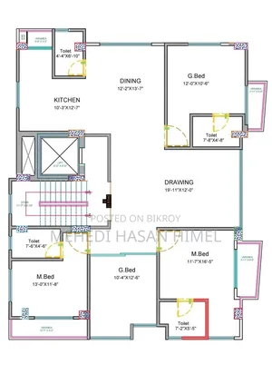 4bdrm Apartment in Basundhara for Sale