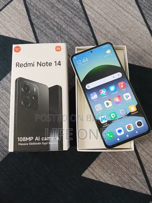New Xiaomi Redmi Note 14 5G 256 GB Gold