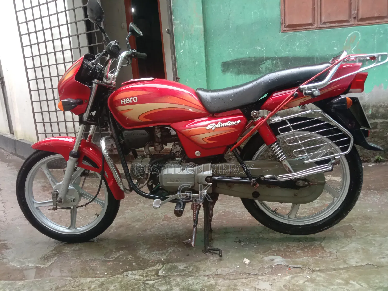 Hero Splendor Plus 2014 Red