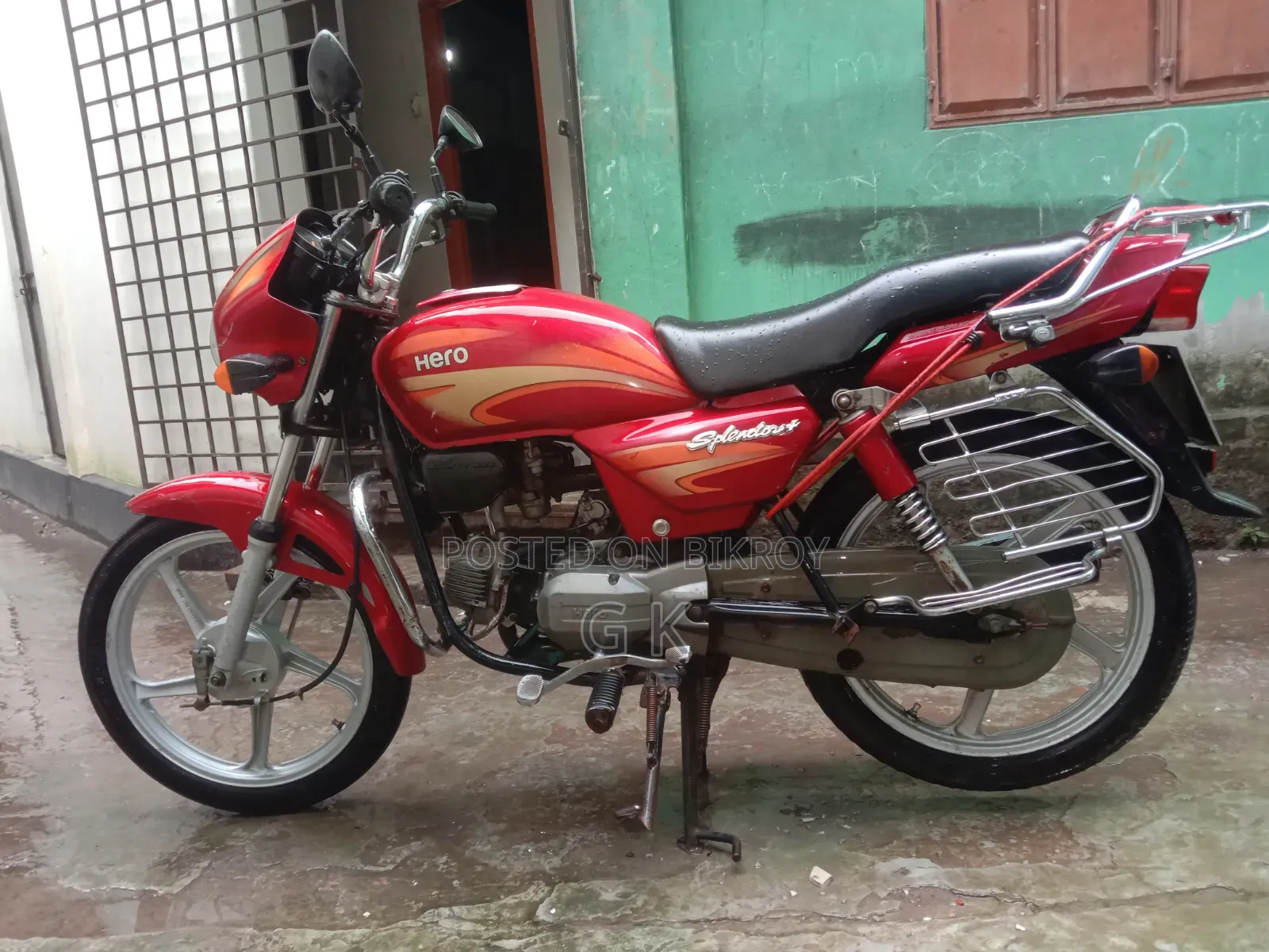 Hero Splendor Plus 2014 Red