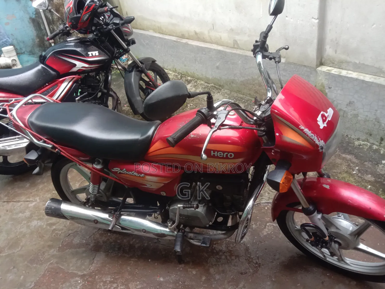 Hero Splendor Plus 2014 Red