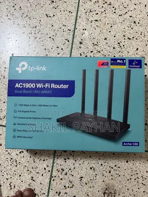 TP-Link Archer C80 AC1900 Dual-Band Gigabit WiFi Router