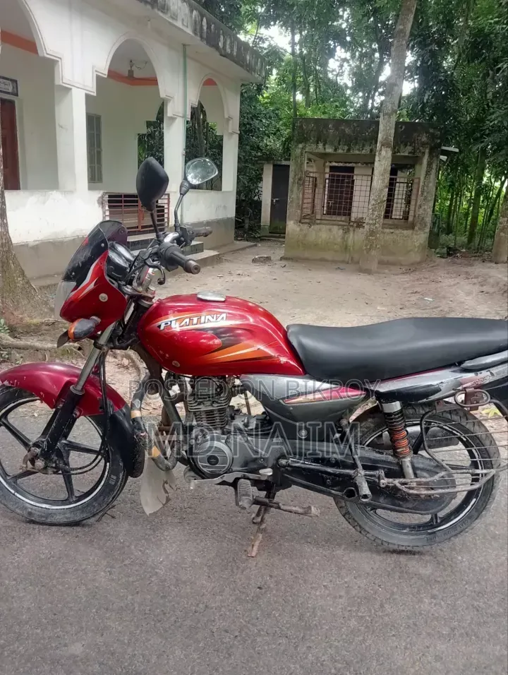 Bajaj Platina 100 2016 Red