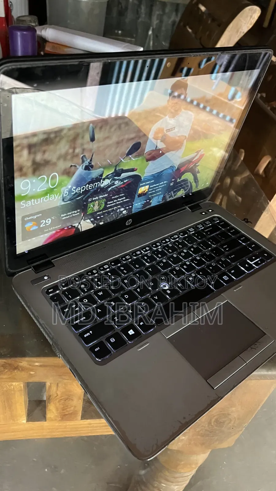 Laptop HP EliteBook 840 G5 8GB Intel Core I5 SSD 256GB