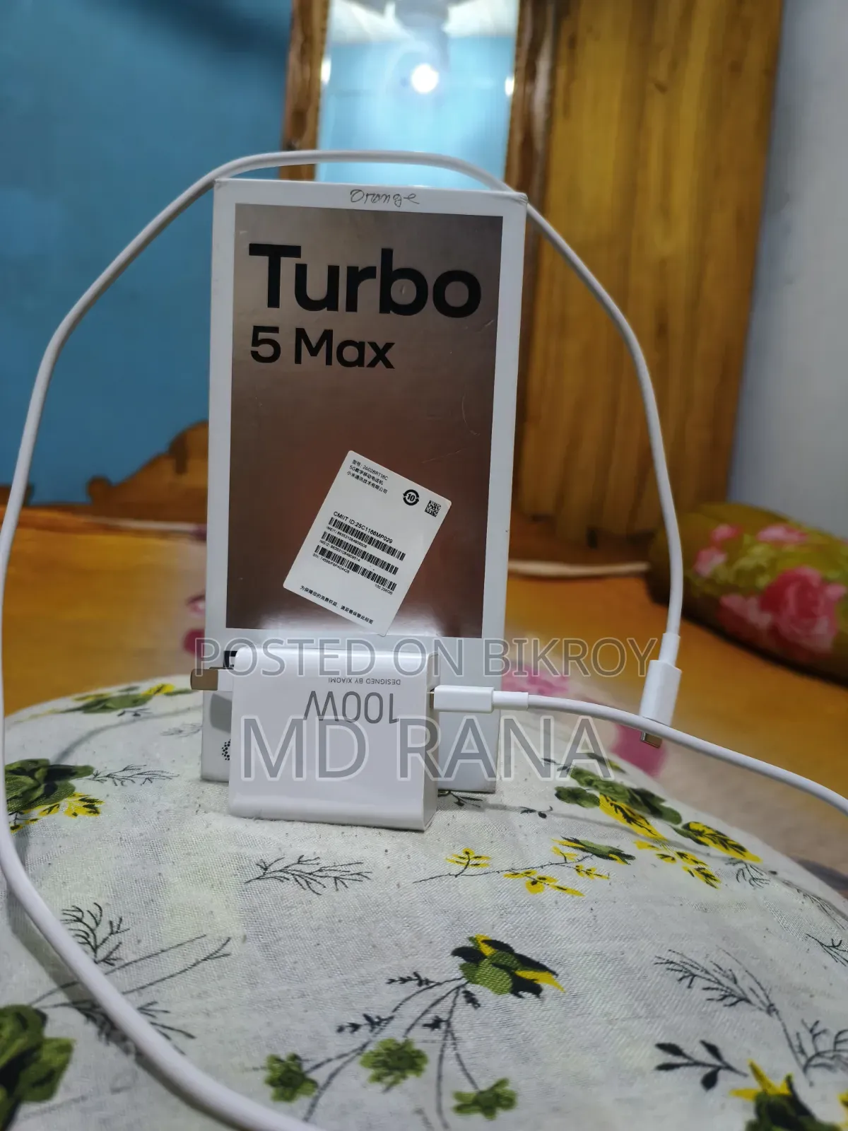 Xiaomi Redmi Turbo 5 Max 256 GB Orange