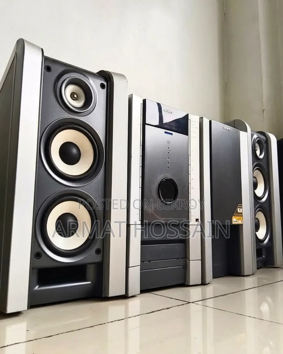 সাউন্ড সিস্টেম বিক্রি করা হবে