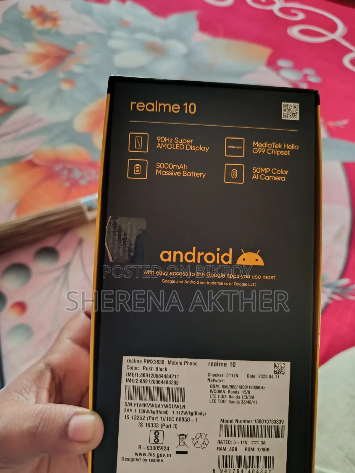 Realme 10 128 GB Blue