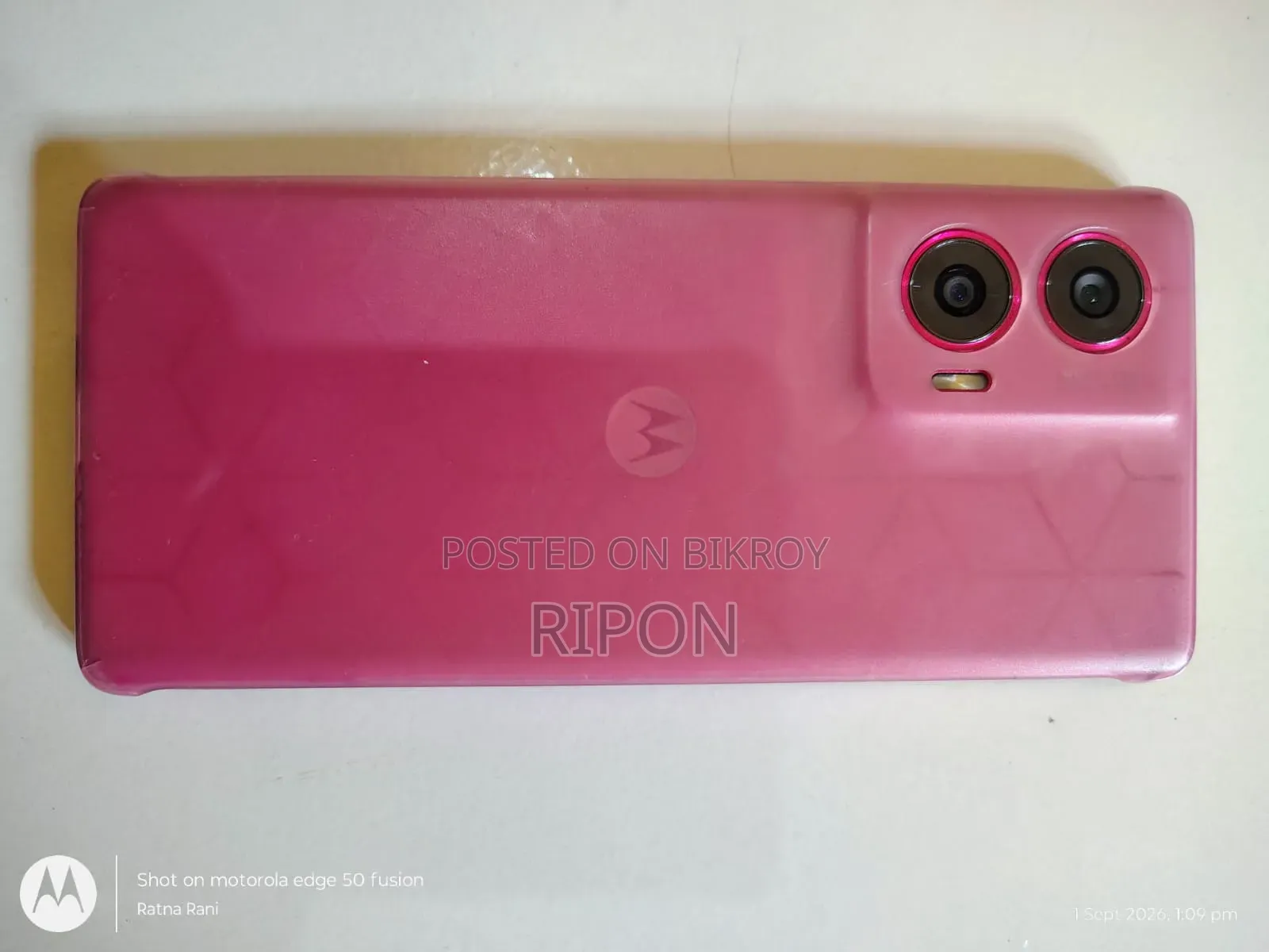 Motorola Edge 50 Fusion 256 GB Pink