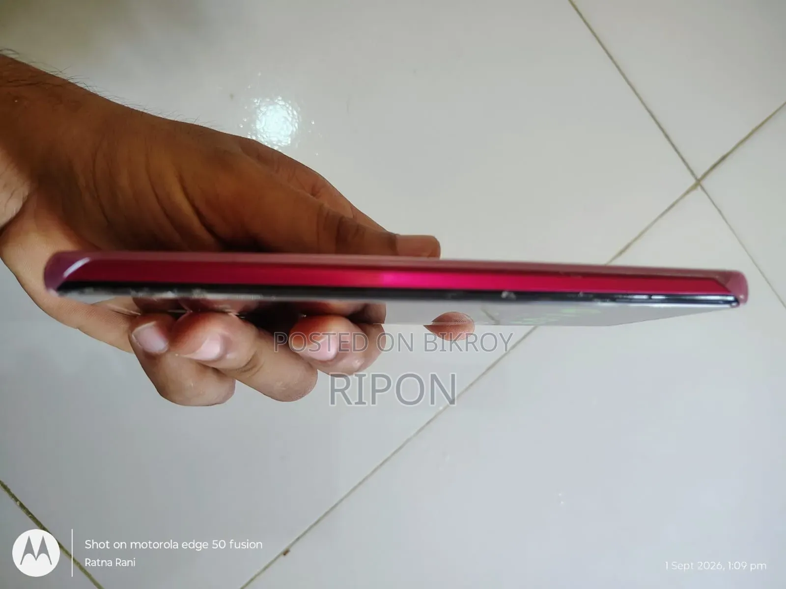 Motorola Edge 50 Fusion 256 GB Pink
