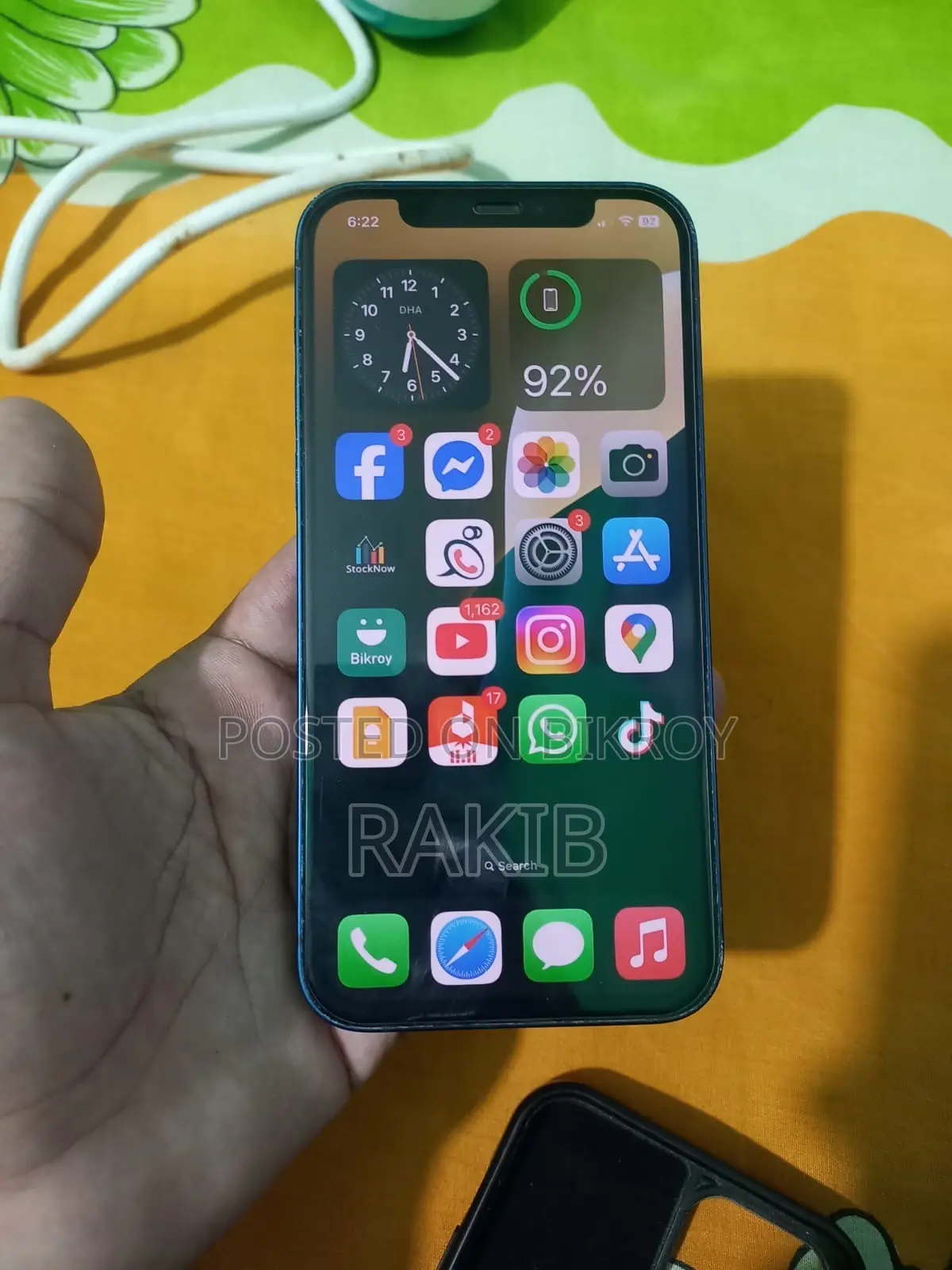 নতুন অ্যাপল আইফোন ১২ ৬৪ জিবি নীল
