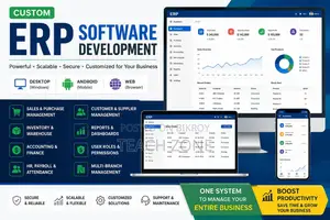 Customizable ERP Software for PC & Android