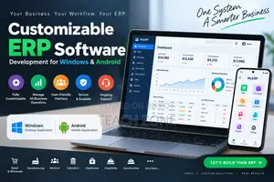 Customizable ERP Software for PC & Android