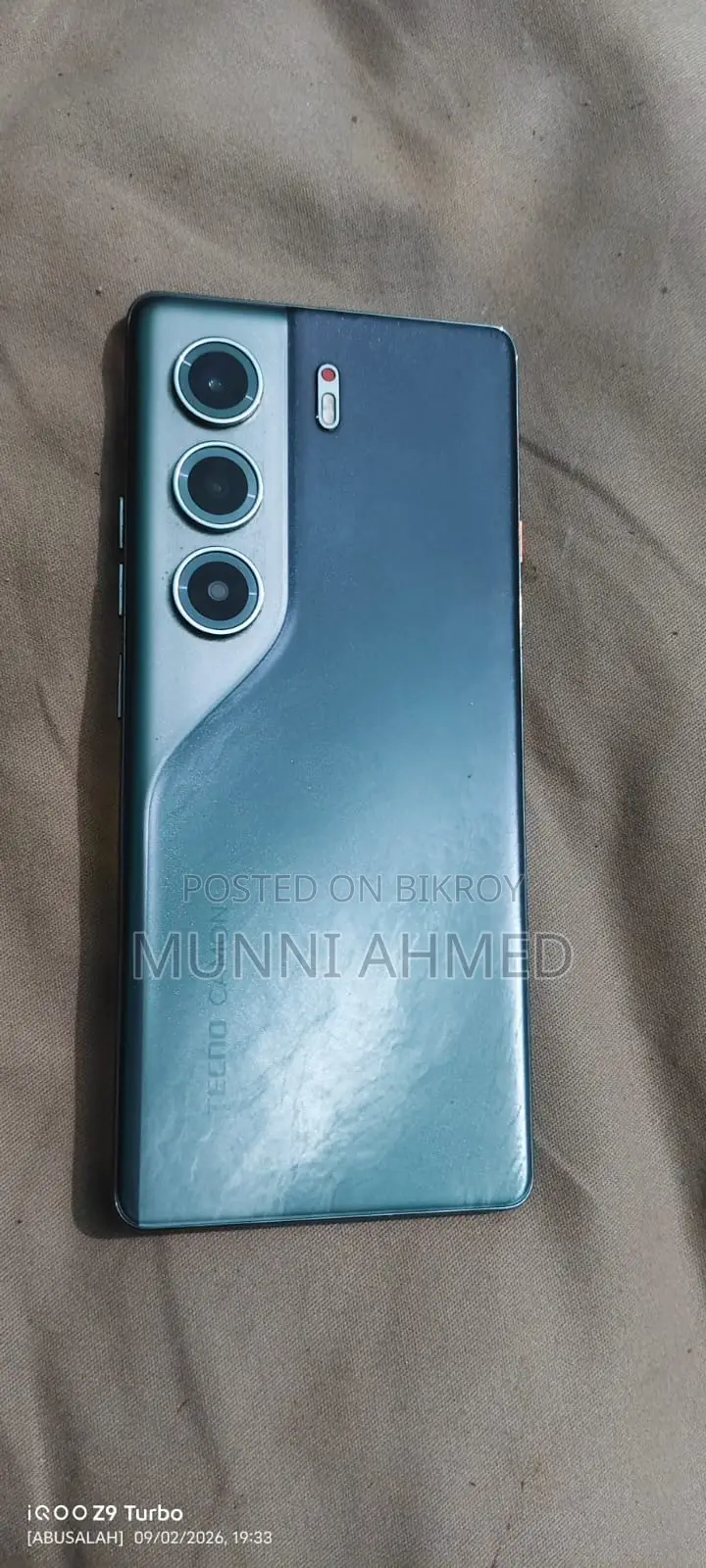 Tecno Camon 40 Pro 4G 256 GB Black