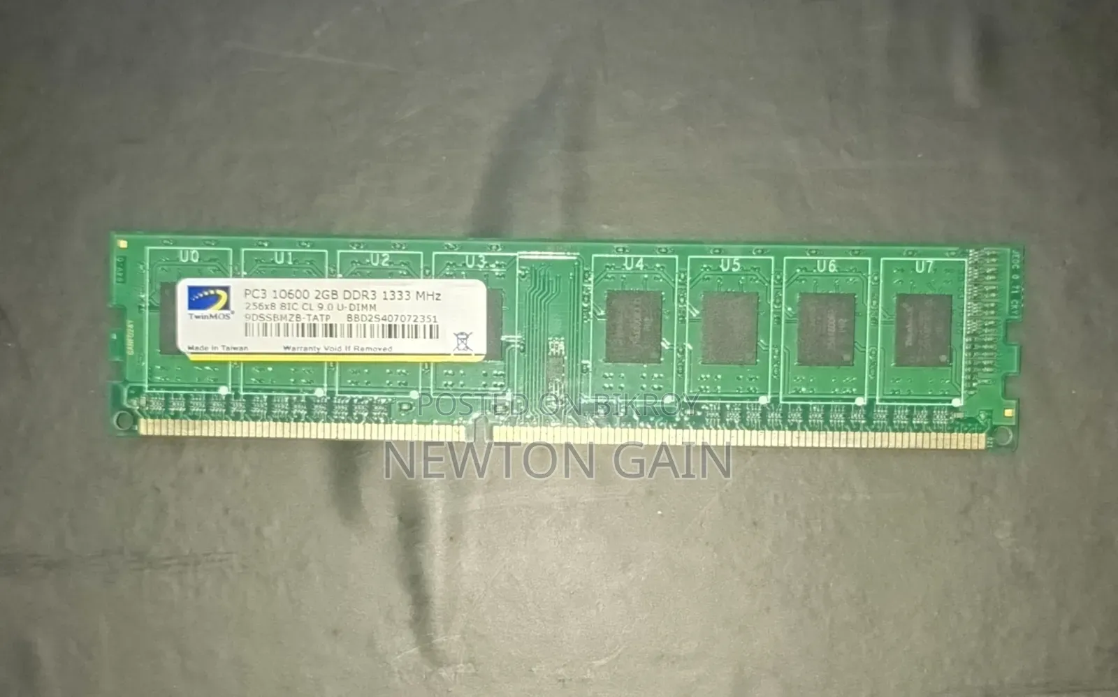 Brand New 4GB Combo (2x2GB) DDR3 1333MHz Desktop RAM
