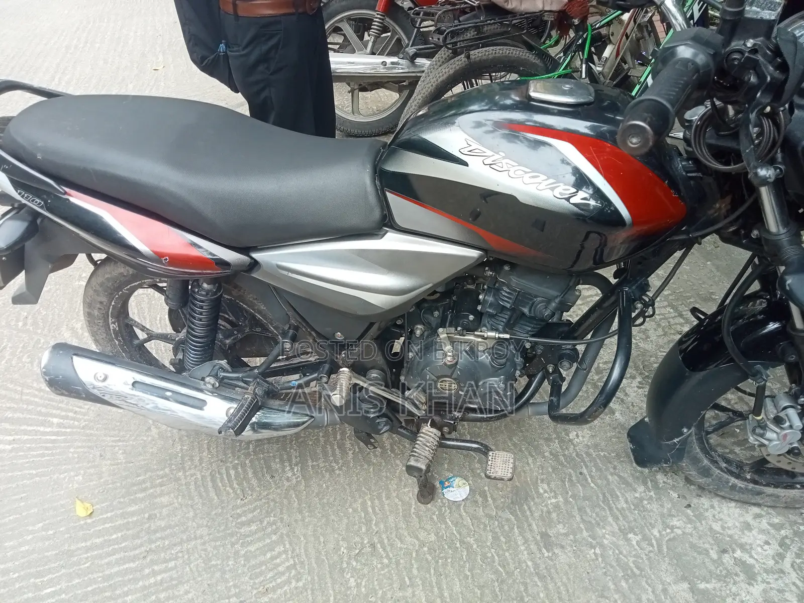Bajaj Discover 110 2021 Black