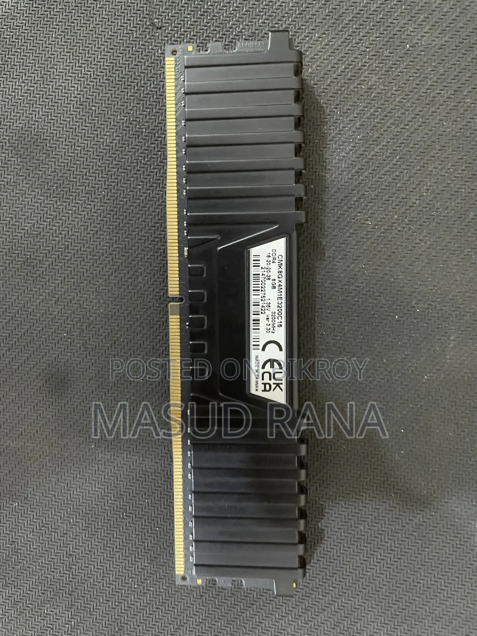 Corsair Vengence 8gb 3200mhz
