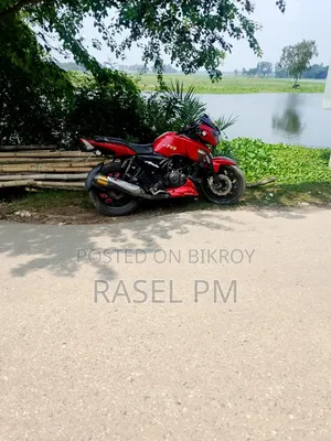 TVS Apache 180 RTR 2018 Red