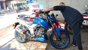 TVS Apache 160 4V 2019 Blue