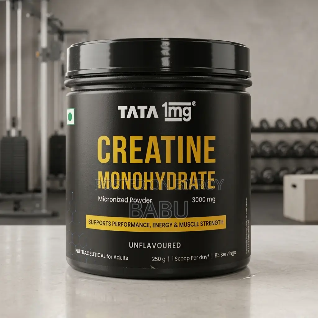 TATA 1mg Creatine Monohydrate | 83 Servings | 250g