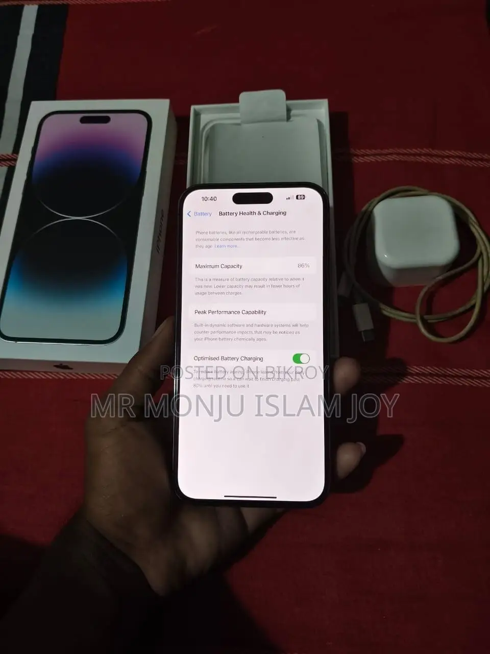 New Apple iPhone 14 Pro Max 128 GB Purple