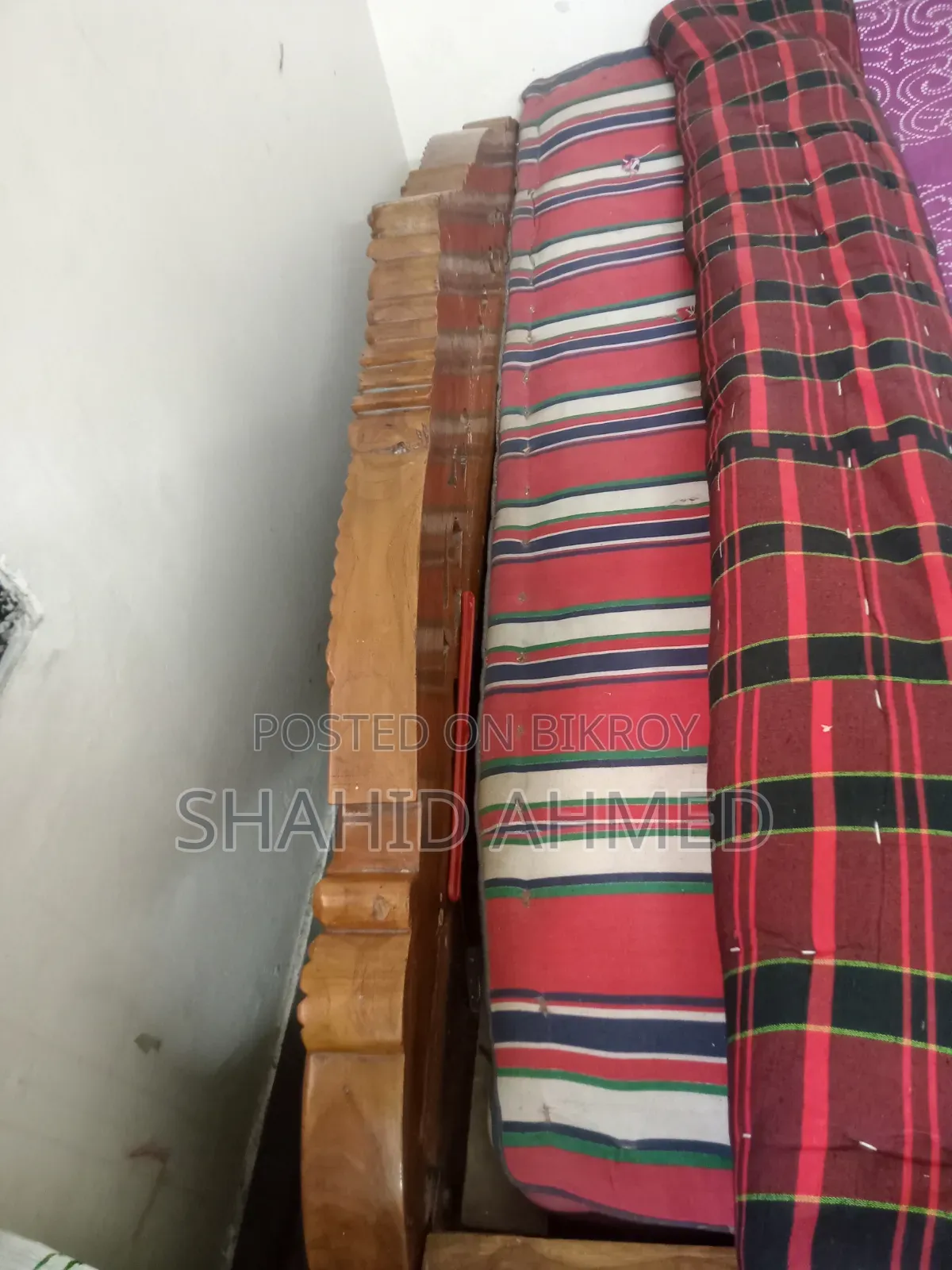 অরিজিনাল সেগুন কাঠের খাট
