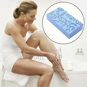 Soft Body Exfoliating Sponge for Bathing Shower Random Color